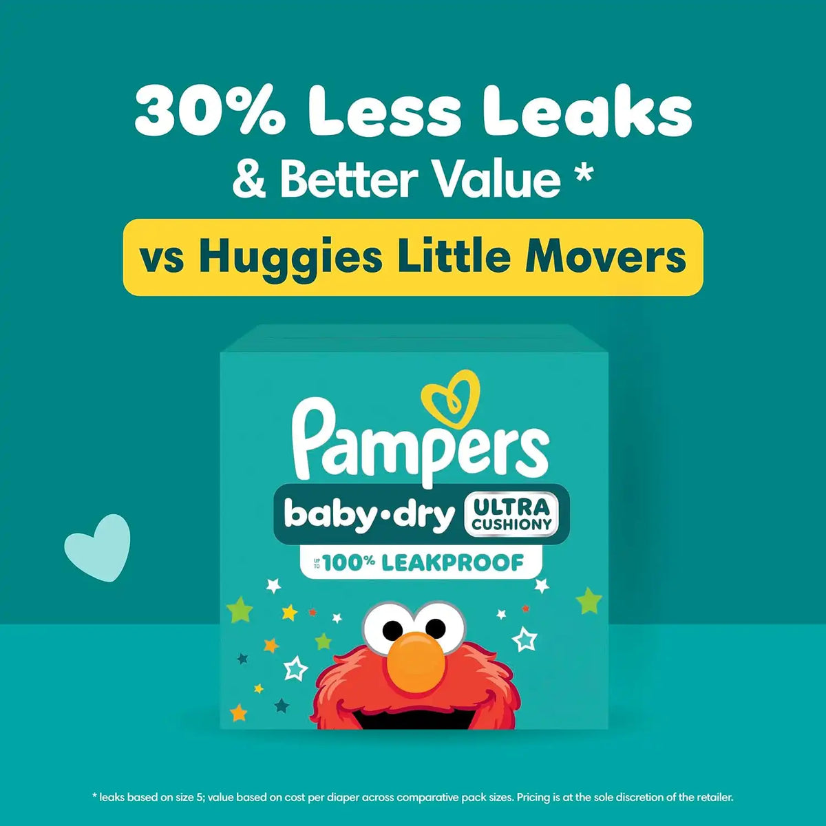 Pampers Diapers - Baby Dry - Size 2, 234 Count, Absorbent Disposable Infant Diaper (Packaging May Vary)