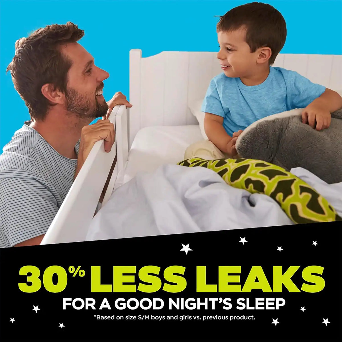 Ninjamas Boys Bedwetting Nighttime Underwear Boys - Size L (64-95+ lbs), 11 Count, Overnight Protection, Ultra Absorbent, Hypoallergenic