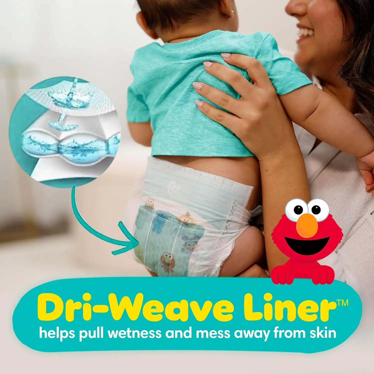 Pampers Baby Dry Disposable Baby Diapers Starter Kit (2 Month Supply), Sizes 1 (252 Count) & 2 (234 Count) & Sensitive Water Based Baby Wipes 12X Flip-Top Packs (1008 Count) [Packaging May Vary]