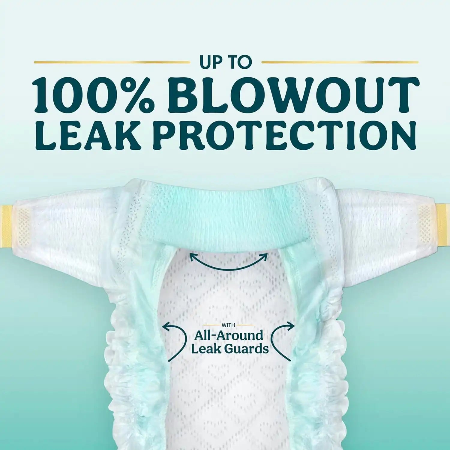Pampers Swaddlers Diapers, Size S2 (10-22 lbs), 84 Count, Absorbent, Keeps Baby Dry and Comfortable, Pediatrician Recommended Skin Safe Disposable Baby Diaper