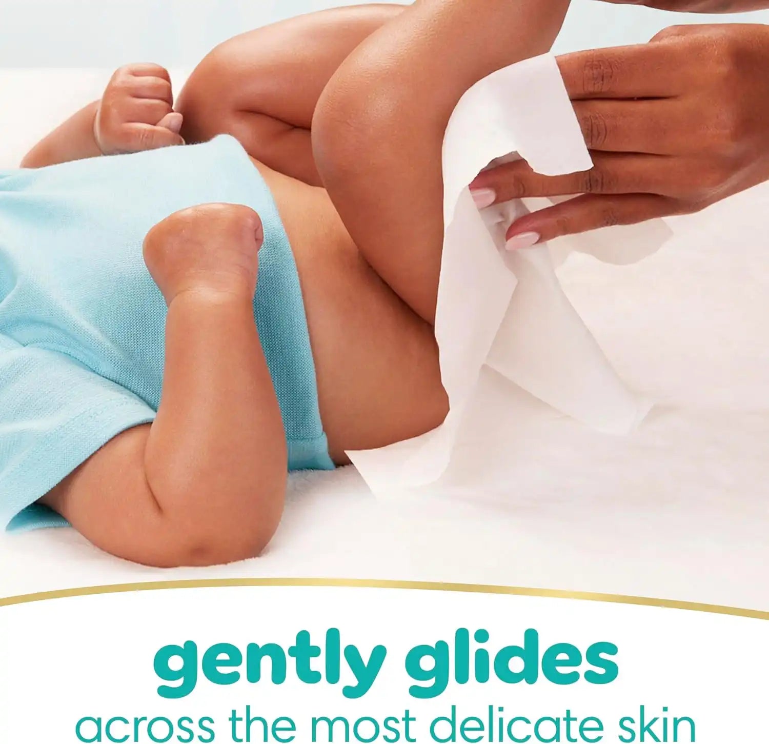 Pampers Sensitive Baby Wipes, Water Based, Clinically Proven, Hypoallergenic, and Unscented for Babies, 1008 Wipes Total (12 Flip-Top Packs) [Packaging May Vary]
