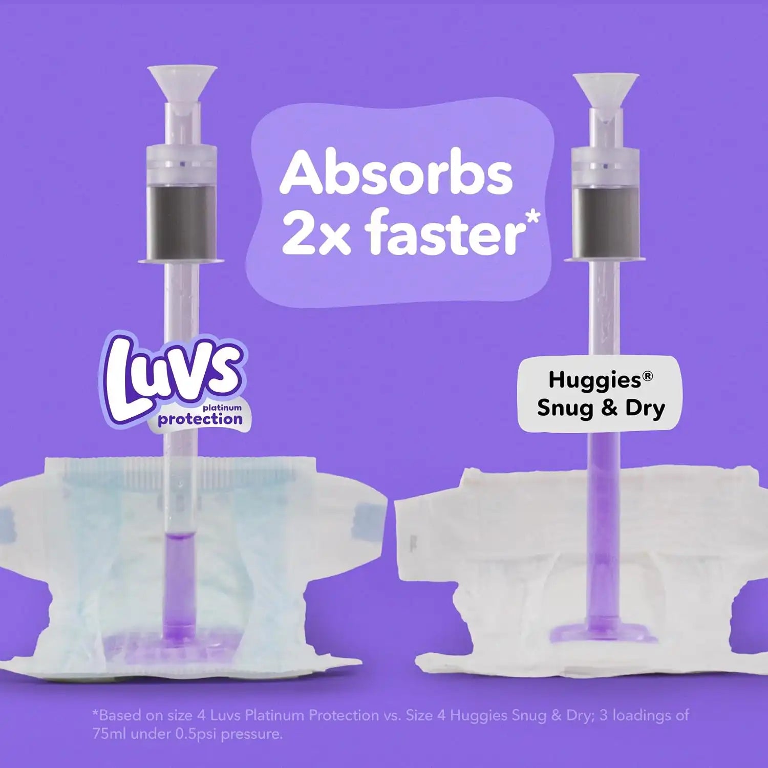 Luvs Size 1 Baby Diapers, Platinum Protection Bluey Diapers for Day & Night,Size 1 (8-14 lb), 116 Count