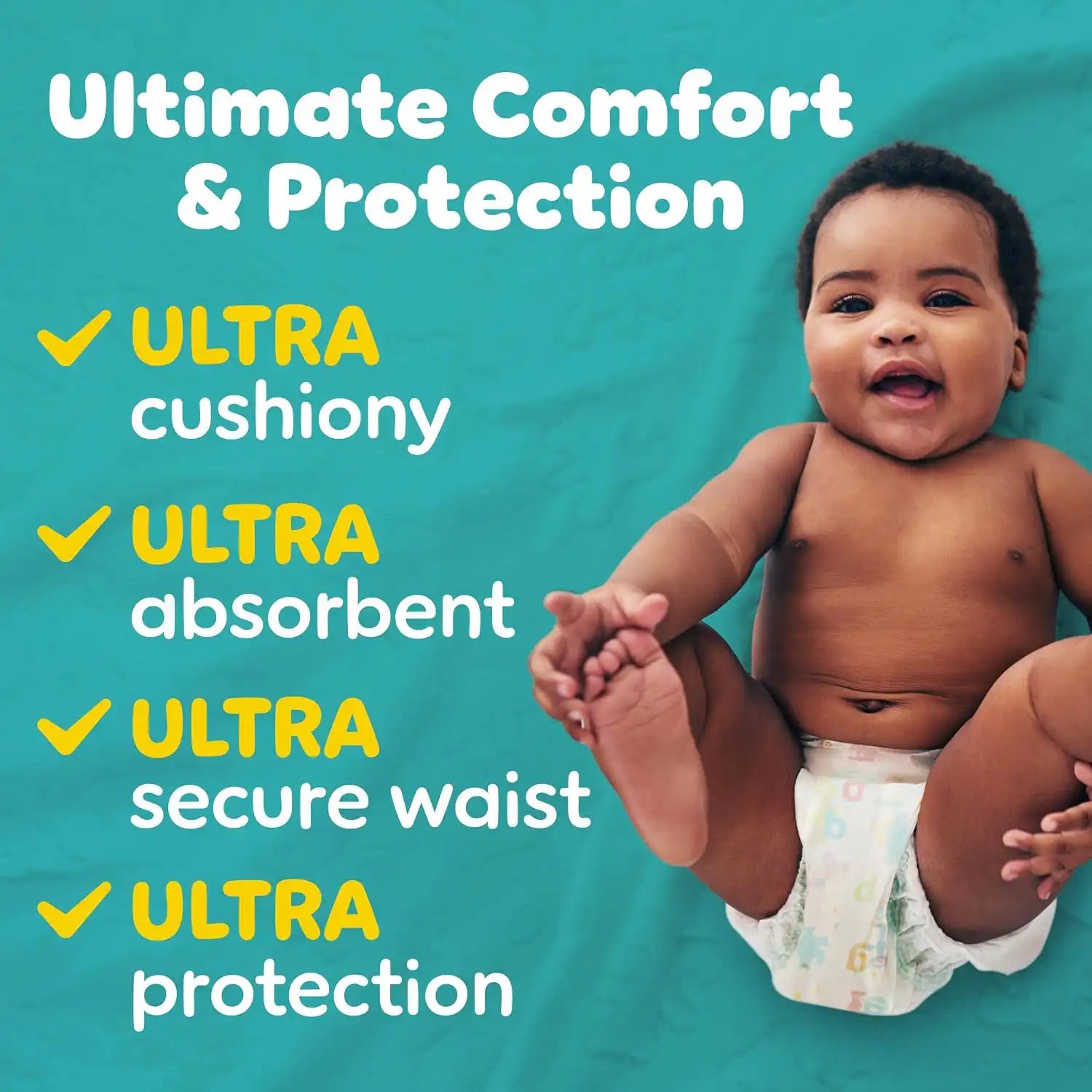 Pampers Diapers - Baby Dry - Size 7, 108 Count, Absorbent Disposable Infant Diaper (Packaging May Vary)